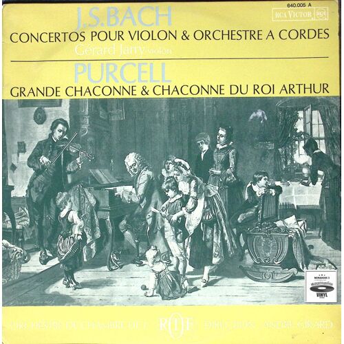André Girard - Concertos Pour Violon & Orchestra A Cordes - Grande Chaconne - Bach - Purcell