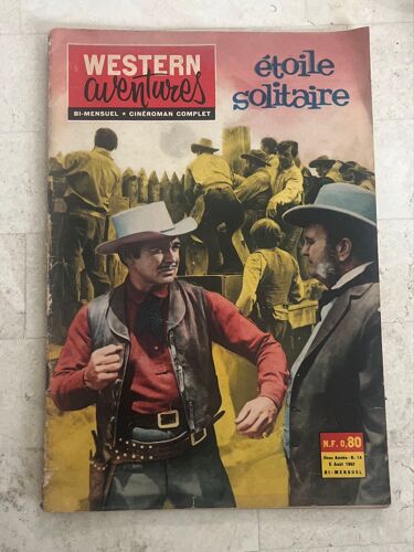 Western Aventures N°14 - Août 1962 - Étoiles Solitaire - 
