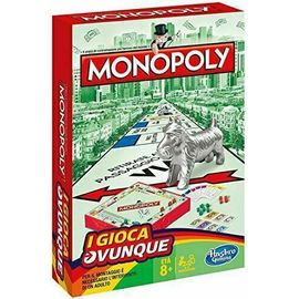 Monopoly Travel Portable Version Italian Hasbro