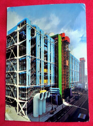 Carte Postale Ancienne Du Centre National D'Art Et De Culture Georges Pompidou , Beaubourg. 1981. Editions Chantal.