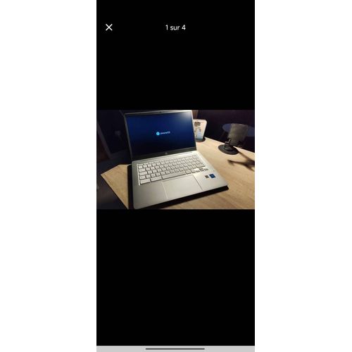 Chromebook HP 14a-na0022nf - 14" Intel Celeron N - Ram 4 Go - DD 128 Go