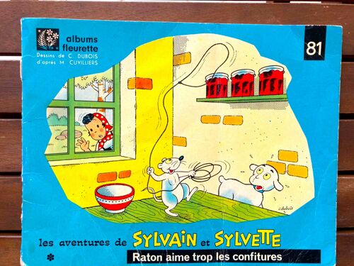 Les Aventures De Sylvain Et Sylvette - Raton Aime Trop Les Confitures N° 81