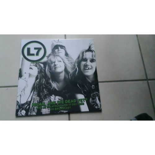 L7 Milan Are We Dead Yet Lp Live Milan 92