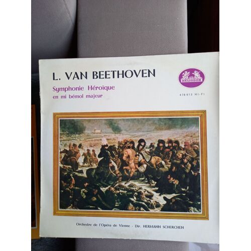 33 Tours, Symphonie Héroïque En Mi Bémol Majeur Hermann Scherchen, Héliodor.