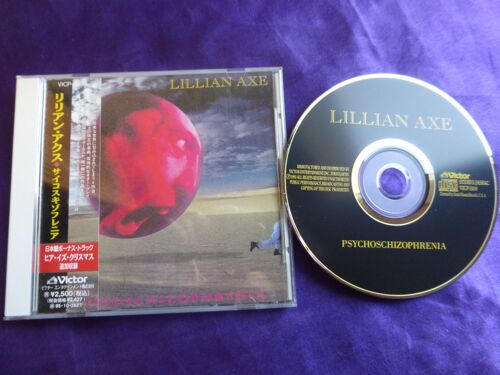 Lillian Axe Psychoschizophrenia Cd Import Japon Rare ! Avec Titre Bonus Et Obi