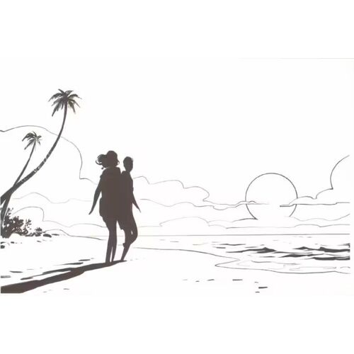 Carte Para Bd Joe La Pirate (Virginie Augustin) Glénat 2021 5/5