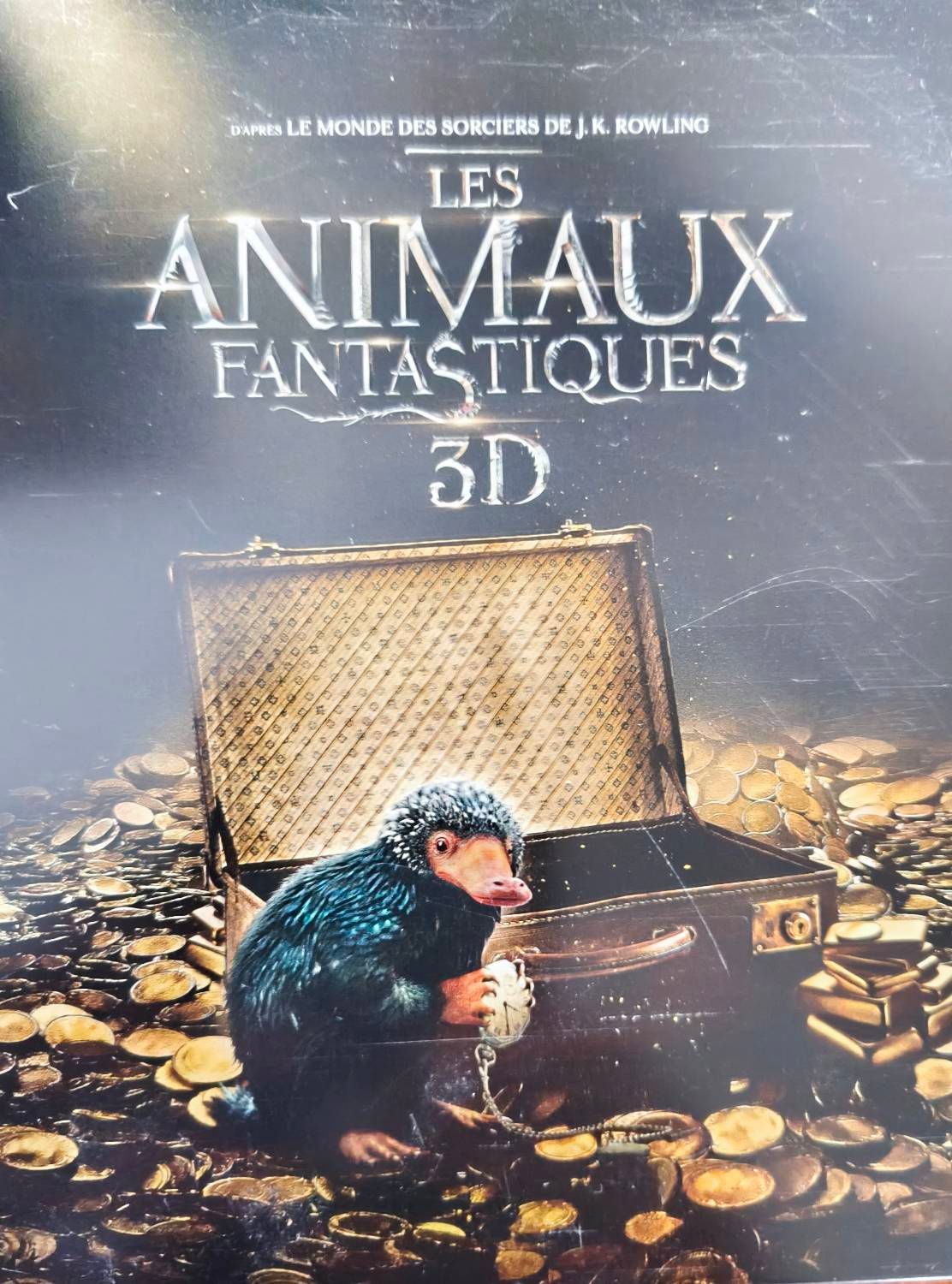 Blu-Ray Les Animaux Fantastiques 3d Steelbook