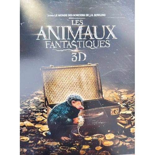 Blu-Ray Les Animaux Fantastiques 3d Steelbook