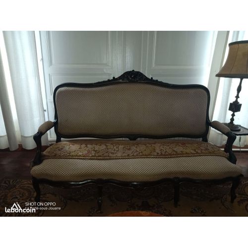 Canapé Banquette Fauteuil Napoléon Iii Vintage