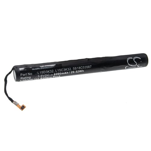 vhbw Batterie remplacement pour Lenovo 5B18C03587, L15C3K32, L15D3K32 pour tablette pad (8200mAh, 3,6V, Li-ion)