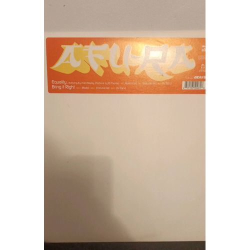 Afura Equality / Bring It Right