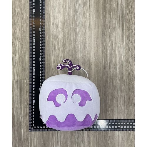 Jouet En Peluche Blox Fruits Jeu Vidéo Boîte De Fruits Diabolique Avec Motif De Lion Boîte De Jouet En Peluche Pour Enfants Couleur: 15cm145g Boîte De Visage De Fantôme Blanc Violet