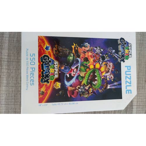 Super Mario Galaxy Puzzle 550 Pièces Rare