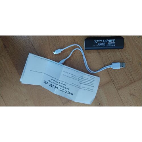 Batterie Externe Pour Mobile Micro Usb Et Usb