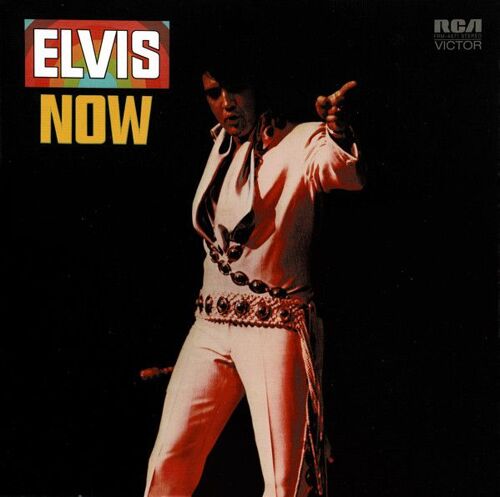 Elvis Now Lp Bleu Et Noir, Édition Limitée, Label Friday Music