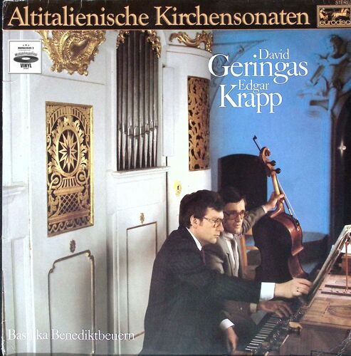 David Geringas & Eedgar Krapp - Altitalienische Kirchensonaten - 1980