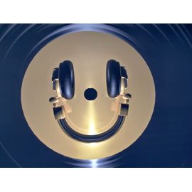 Declikdeco – Tableau smiley DJ Headphones Electronic Music