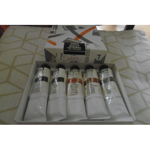 Peinture Acrylique Tube De 37ml Pebeo Lot De 5 Assorties Colis 2