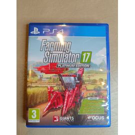 Jeux Ps4 Farming Simulator 17 +3 Playstation 4 Fr Platinum Edition