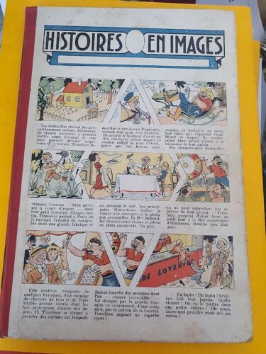 Les Histoires En Image - Album Relie De Plusieurs Fascicules 1937