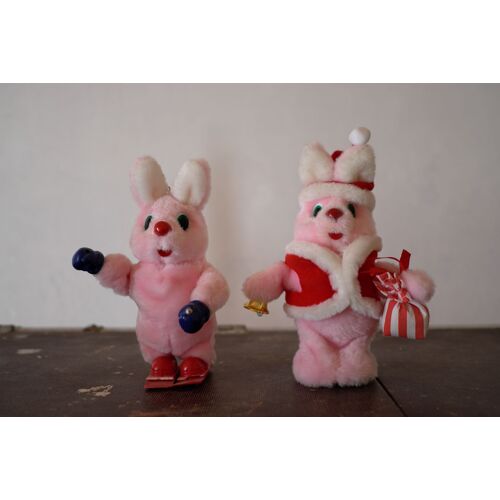 2 Lapin Duracell 18 Cm Sans Mecanisme