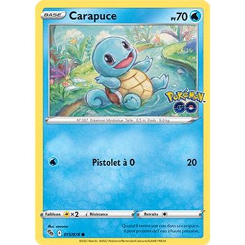 Carapuce - 015/078 - Pokemon Go