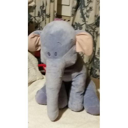Efélan Nicotoy Doudou Peluche Éléphant Efélant Copain De Winnie Et Bourriquet Grand Modèle
