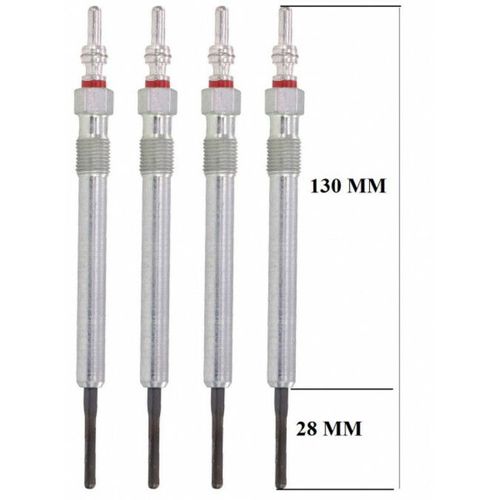 Lot De 4 Bougies De Préchauffage - Vw Tiguan (5n_) 2.0 Tdi 4motion 09/2007>07/2018