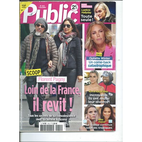 Public 02/12/2022 Florent Pagny, Ophélie Winter, Hugo Lloris, Sébastien Thoen, Elon Musk, Madona, Anisha, Julie Depardieu & Philippe Katerine, Mylène Farmer, Joyce Jonathan, Bruel, Beyoncé, Slimane