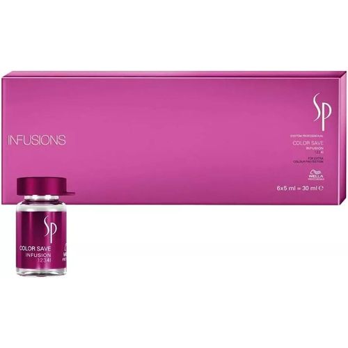 Wella Sp Color Save Infusion Soin Intense Pour Cheveux Colorés 6x5ml 