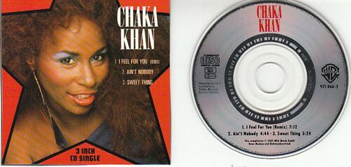 Chaka Khan ( I Feel For You - Ain't Nobody - Sweet Thing ) Cd 3 Titres