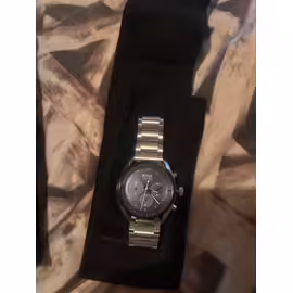 Montre Guess Chronograph Onesi Acier Oxydable Écran Bleu