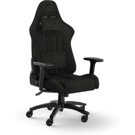 Chaise De Jeu Tc100 Relaxed - Tissu Noir/Noir Corsair