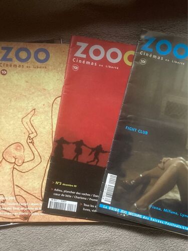 Zoo Magazine - Cinémas En Liberté - Lot De 4 Numéros (2 À 5 / Nov 99 À  Avril 2000).