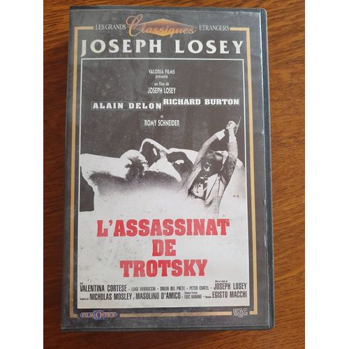Cassette Vidéo K7 Vhs L'assassinat De Trotsky (1972) De Joseph Losey