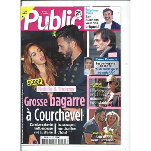 Public 17/02/2023 Nabilla, Pierre Palmade, Britney Spears, David Guetta, Mentissa, Camille Chamoux, Angèle, Bruel, Clara Luciani, Vianney, Madonna, Isabelle Boulay, Beyoncé, Michaël Youn, Carla Bruni