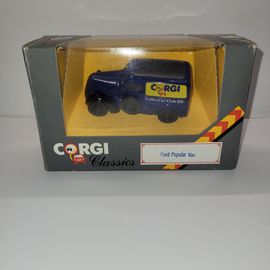 Ford Popular Van "Collector Club 1989" Corgi Cassics Models N°D980 Dans Sa Boîte Made In Gb-Corgi