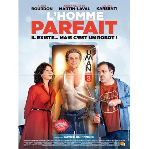 L'homme Parfait - Véritable Affiche De Cinéma Pliée - Format 40x60 Cm - De Xavier Durringer Avec Didier Bourdon, Pierre-François Martin-Laval, Valérie Karsenti, Frédérique Bel - 2022