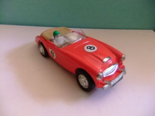 Scalextric Austin Healey 3000 C 74 Rojo Nº 8 Made In England-Scalextric