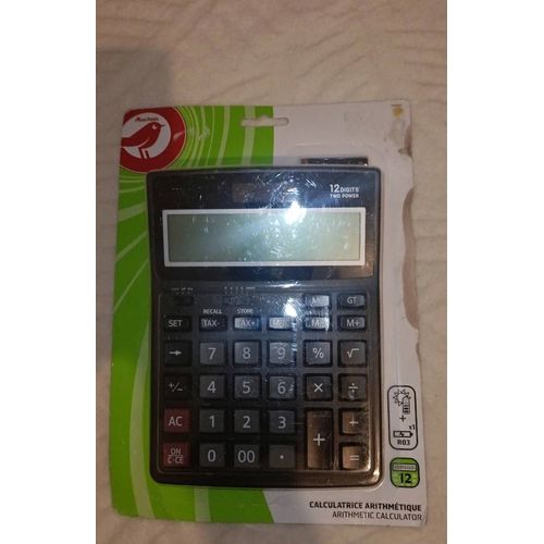 Calculatrice arithmétique Auchan