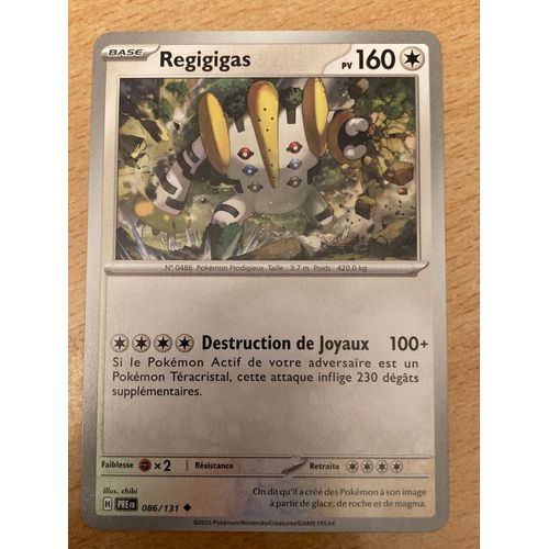 (1691) Regigigas 86/131 Pokemon 