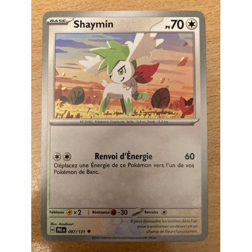 (844) Shaymin 87/131 Pokemon 