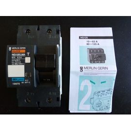 merlin gerin Disjoncteur 18875 - circuit breaker électricité travaux maison