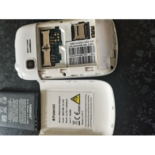 Polaroïd Pro X26A Double SIM Blanc