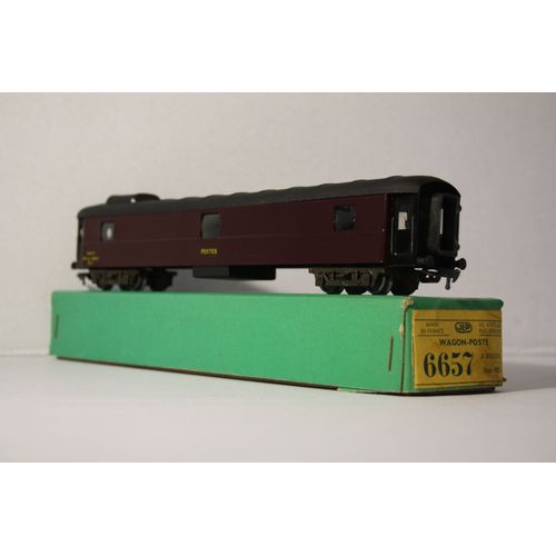 Wagon-Poste Jep Ho Référence 6657-Jep