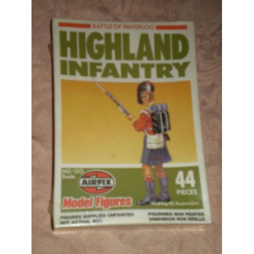 Figurines Airfix Highland Infantry, Battle Of Waterloo-Airfix