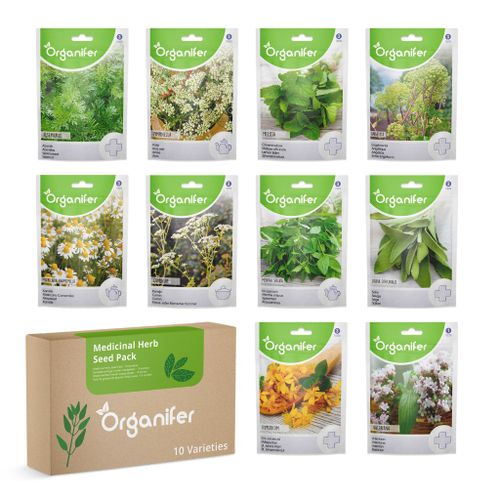 Graines D'herbes - Plante Médicinale - Pour La Santé Naturelle - 10 Variétés - Organifer