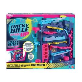 Jeu Tricky Bille Level Up Niveau 3 - Parcours De Billes Vertical - Circuit, Labyrinthe, Obstacles, Defis Gravite - Set Action Enfant Et Carte