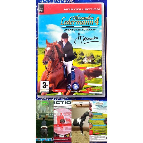 Jeu Pc Dvd-Rom Alexandra Ledermann 4 : Aventures Au Haras/ 40/M3
