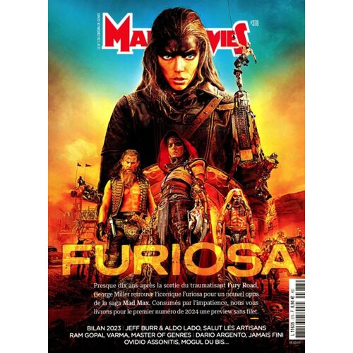 Mad Movies N° 378 _ Janvier 2024 _ Mad Max Furiosa : George Miller / Bilan 2023 / Jeff Burr Et Aldo Lado / Ram Gopal Varma / Dario Argento / Ovidio Assonitis : Mogul Du Bis...